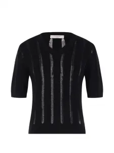 Футболка с круглым вырезом Zanone, черный