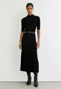 Платье-Свитер прямого кроя Reiss, Black