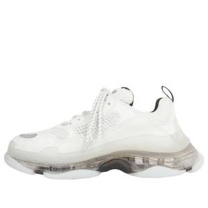Кроссовки triple s sneaker 'clear sole - white grey' Balenciaga, белый