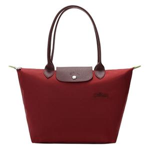 LONGCHAMP Сумка Le Pliage из коровьей кожи, женская средняя сумка через плечо красного цвета