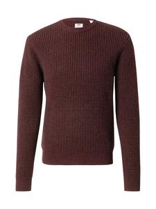 Свитер LEVI'S  Presidio, каштаново-коричневый