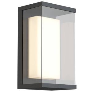 Уличный настенный светильник Maytoni Decorative Lighting Baker Street, черный - алюминий - 12 x 27 x 18 см