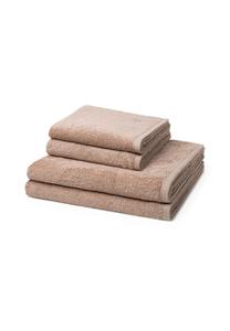 Набор полотенец Ross Vita, 4 штуки, 100x50/140x70 см, кофейный