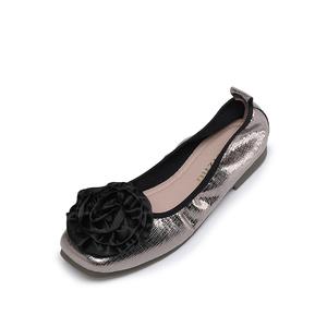 JIUXINGDAO Женские повседневные туфли Gunmetal, цвет Gunmetal