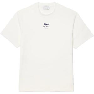 Футболка с принтом логотипа LACOSTE, белый