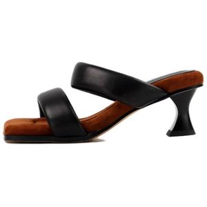 Женские противоскользящие шлепанцы Yeezyy Reezy, черные