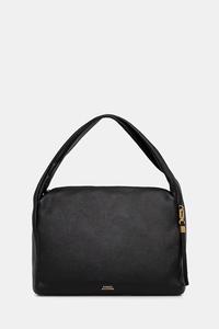 Кожаная сумка Tommy Hilfiger, черный