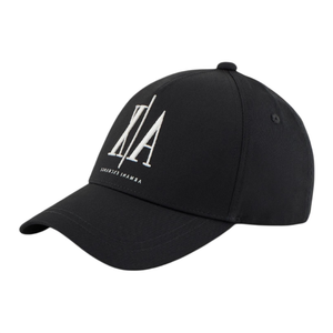 ARMANI EXCHANGE AE Gabardine, Cotton Baseball Caps Men's Black