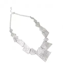 Женское геометрическое ожерелье Sohi, silver