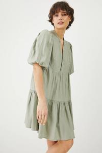 Льняное платье Medicine, зеленый