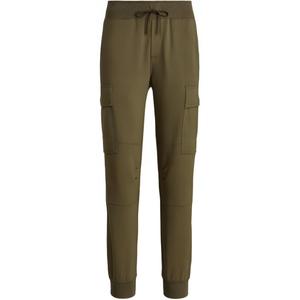 Вязаные спортивные штаны Women's Polo Ralph Lauren, оливковый