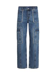 Джинсы свободного кроя KARL LAGERFELD JEANS RELAXED UTILITY, синий деним