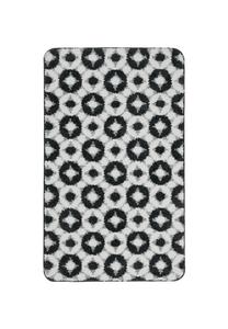 Современный коврик для ванной с абстрактным принтом, моющийся Badteppich Weconhome, белый серый