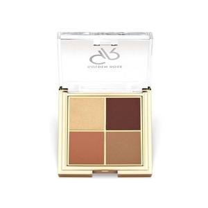 Golden Rose, четырехцветная палетка теней для век 06