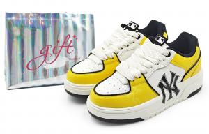 MLB Кроссовки для скейтбординга с толстой подкладкой, устойчивые к истиранию, желтые, унисекс