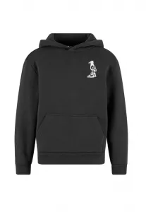 Кроссовки с изображением чайки и пушистой толстовки Mister Tee, Black