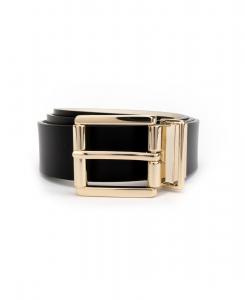 Женский двусторонний ремень 32 мм kate spade new york, Black, Gold- Leather, PU, PVC