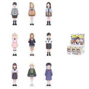 NORI Xiao Nuo Молодёжный Свежий Образ Ручная Коллекция Тайные Коробки Слепой Бокс/Полный Набор 9 Штук POP MART, full box 9 pcs (plastic wrap removed for authentication)