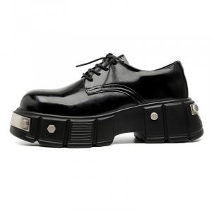 Туфли Men"s Casual Men Low-Top черный Zuogedu