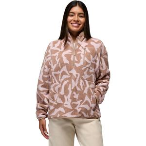 Пуловер Tuff Fluff с застежкой-молнией до середины груди - женский prAna prAna, Shroom Freestyle