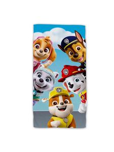 Paw Patrol Хлопковое пляжное полотенце, махровое банное полотенце с высококачественным принтом, 70x140 см, многоцветное