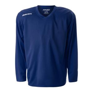 BAUER Новая оригинальная тренировочная хоккейная майка для детей, подростков и взрослых, командная форма, соревновательная майка, верхний слой для мужчин и женщин, взрослая синяя FLEX L