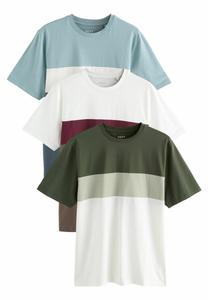 Футболка Next REGULAR FIT 3 PACK, Blue Neutral Green/Blue