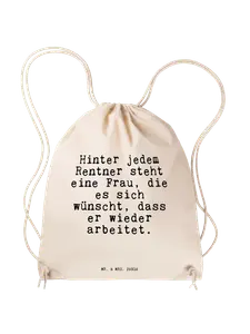 Спортивная сумка Mr. & Mrs. Panda, кремовый