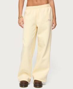 Спортивные штаны женского клуба Edikted, Yellow