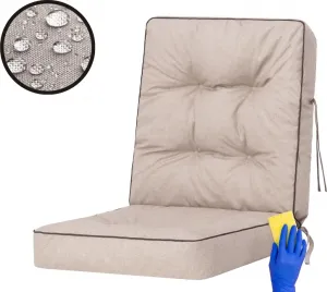 Подушка для качелей "VENUS" 50×110 см - водонепроницаемая, устойчивая к УФ-излучению, удобная | Садовые подушки, подушки для качелей, подушки для скамеек, накладки | HobbyGarden Stanislaw Jurga