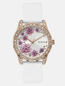 Аналоговые часы цвета розового золота Guess Factory