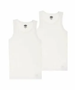 Мужская майка-борцовка Dickies Rib (2 предмета) Select Brands, цвет White