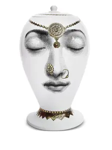 Керамическая ваза 'Bollywood' Fornasetti, белый