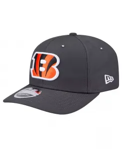 Мужская графитовая кепка Cincinnati Bengals Main 9SEVENTY Stretch-Snap New Era