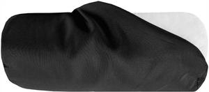 Чехол на подушку Ellen под шею, размеры: 10х25 см, цвет: черный Bestlivings