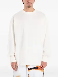 Лонгслив с баскетбольным принтом Adidas, белый