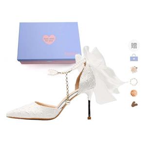 Xingdiman Туфли на тонком каблуке, женские, белые