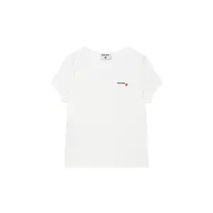 Футболка Petit Bateau Jersey MIU MIU, белый