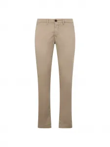 Брюки на пуговицах Moorer, бежевый