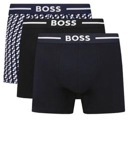 Боксеры Boss с логотипом, черный/синий