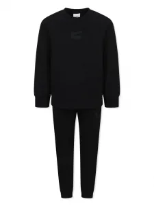 Спортивный костюм с логотипом Nike Kids, черный