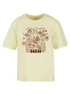 Футболка F4NT4STIC Tee Feeling Weihnachten, цвет the bonessoftyellow