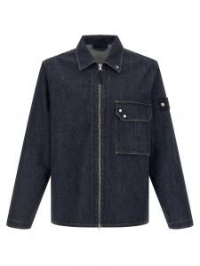 Джинсовая рубашка Stone Island, синий