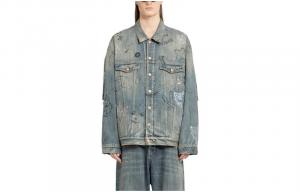 Balenciaga Мужская Джинсовая Куртка, цвет Blue