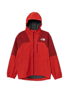 Складная куртка с капюшоном The North Face Kids, красный
