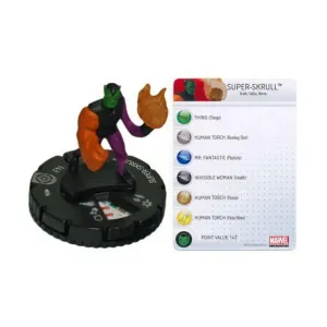 Супер-Скрулл #034, Marvel HeroClix - Galactic Guardians - Singles