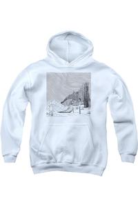 Толстовка с капюшоном Corpse Bride My Darling Youth Gildan, белый