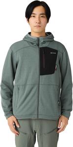 Толстовка Snow Peak Polartec Power Grid Fleece Hoodie SPF-JK-25AU907 (мужская/женская), серый
