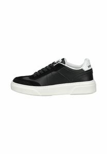 Кроссовки Steve Madden Trainers, Black Leather/Black
