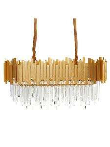 Beliani Подвесные светильники GARCIA в золотом цвете - (Ш) 80 x (В) 110 x (Д) 29 см